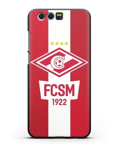 Чехол Спартак Москва с надписью FCSM 1922 силиконовый для Honor 9