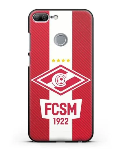 Чехол Спартак Москва с надписью FCSM 1922 силиконовый для Honor 9 Lite