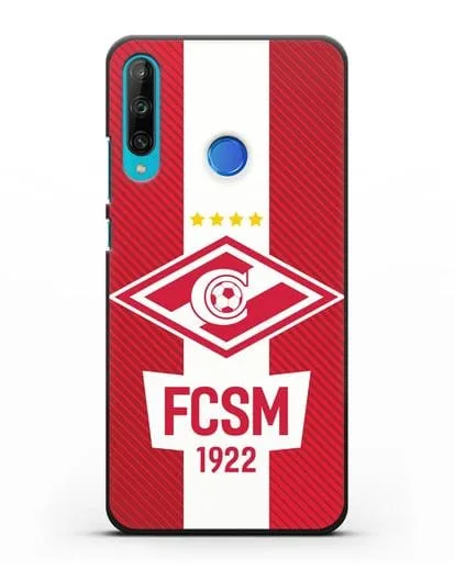 Чехол Спартак Москва с надписью FCSM 1922 силиконовый для Honor 9C