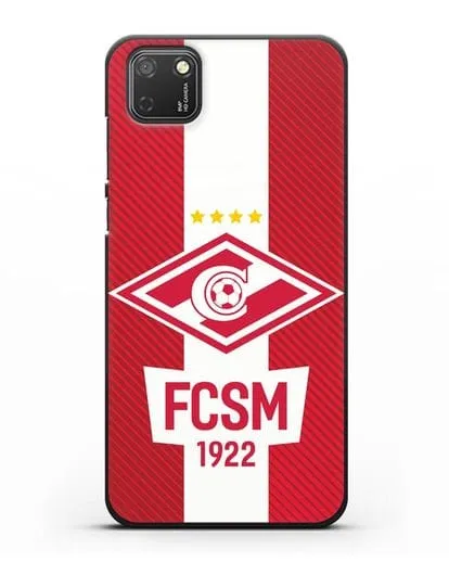 Чехол Спартак Москва с надписью FCSM 1922 силиконовый для Honor 9S