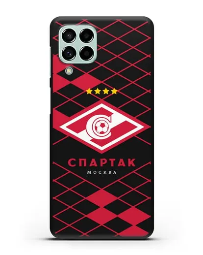 Чехол с эмблемой ФК Спартак Москва силиконовый для Samsung Galaxy M53 [SM-M536]