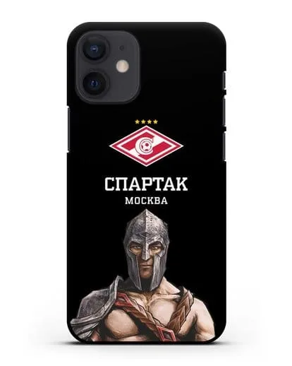 Чехол ФК Спартак Москва Гладиатор силиконовый для iPhone 12 mini