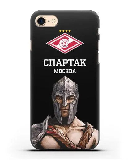 Чехол ФК Спартак Москва Гладиатор силиконовый для iPhone 7