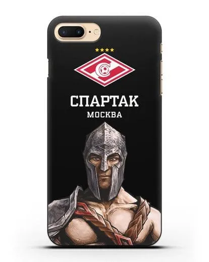Чехол ФК Спартак Москва Гладиатор силиконовый для iPhone 8 Plus
