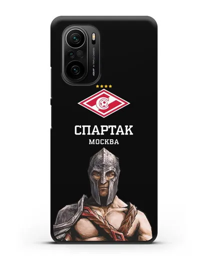 Чехол ФК Спартак Москва Гладиатор силиконовый для Xiaomi Poco F3