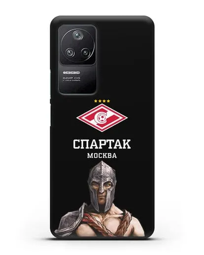 Чехол ФК Спартак Москва Гладиатор силиконовый для Xiaomi Poco F4