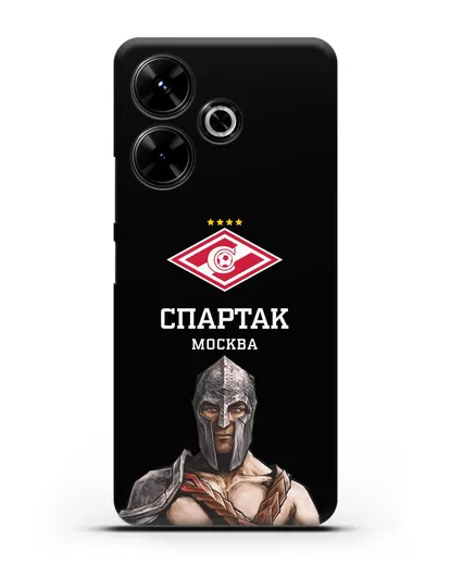 Чехол ФК Спартак Москва Гладиатор силиконовый для Xiaomi Poco M6