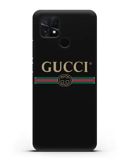 Чехол с эмблемой Gucci силиконовый для Xiaomi Poco C40