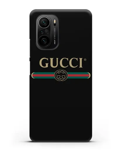 Чехол с эмблемой Gucci силиконовый для Xiaomi Poco F3