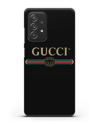 Чехол с эмблемой Gucci силиконовый для Samsung Galaxy A53