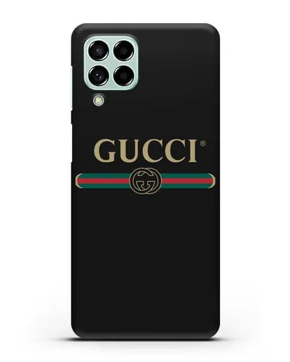 Чехол с эмблемой Gucci силиконовый для Samsung Galaxy M53 [SM-M536]