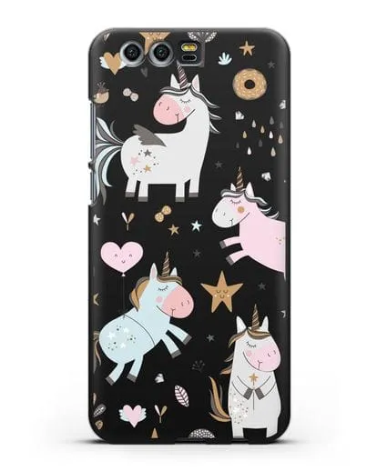 Чехол с дизайном Единороги из мира снов силиконовый для Honor 9