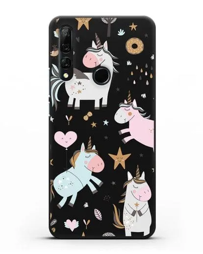 Чехол с дизайном Единороги из мира снов силиконовый для Honor 9X