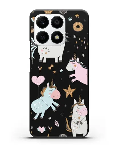 Чехол с дизайном Единороги из мира снов силиконовый для Honor X8a