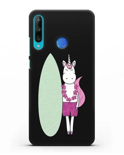 Чехол с рисунком Единорог и доска для виндсерфинга силиконовый для Honor 9C
