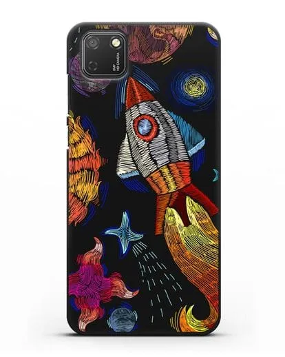 Чехол Космическая одиссея силиконовый для Honor 9S
