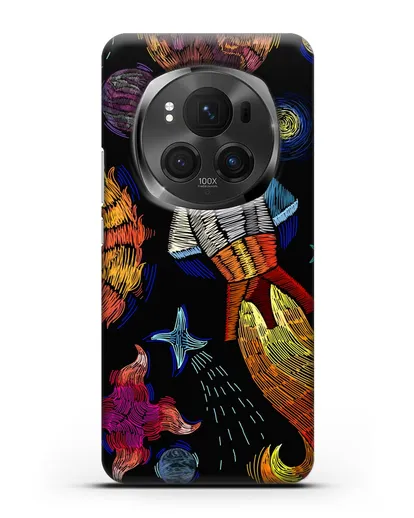 Чехол Космическая одиссея силиконовый для Honor Magic 6 Pro