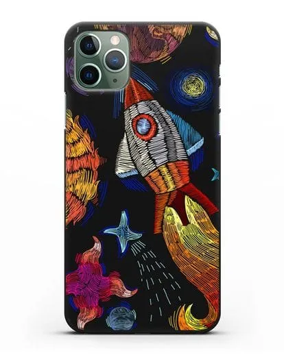 Чехол Космическая одиссея силиконовый для iPhone 11 Pro Max