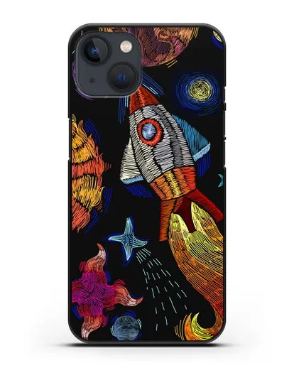 Чехол Космическая одиссея силиконовый для iPhone 13 Mini