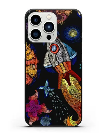 Чехол Космическая одиссея силиконовый для iPhone 13 Pro