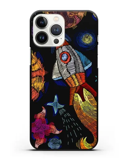 Чехол Космическая одиссея силиконовый для iPhone 13 Pro Max