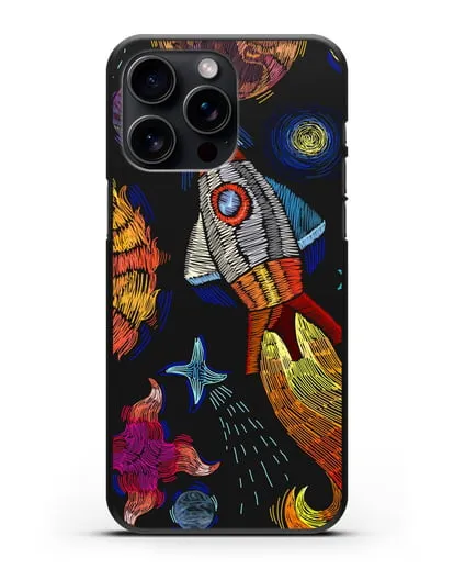 Чехол Космическая одиссея силиконовый для iPhone 15 Pro Max