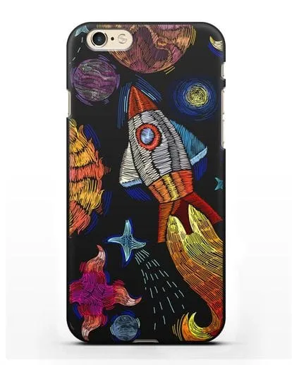Чехол Космическая одиссея силиконовый для iPhone 6s