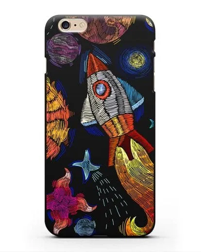 Чехол Космическая одиссея силиконовый для iPhone 6 Plus