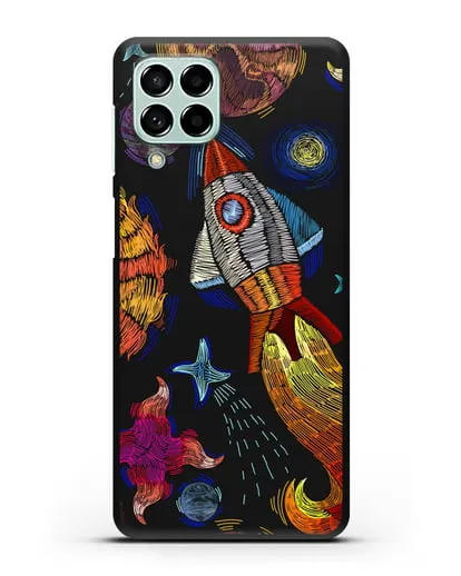Чехол Космическая одиссея силиконовый для Samsung Galaxy M53 [SM-M536]