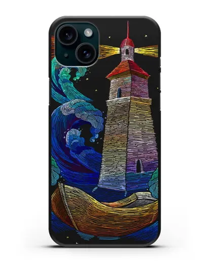 Чехол Маяк силиконовый для iPhone 15 Plus