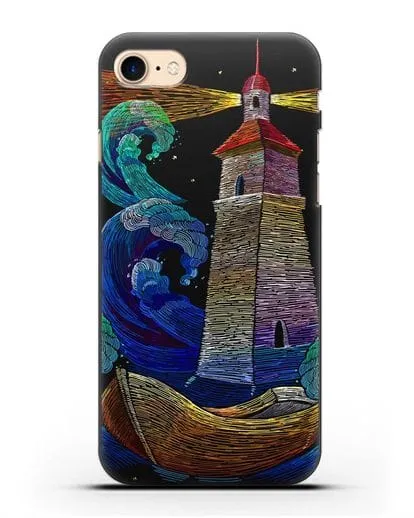Чехол Маяк силиконовый для iPhone 8