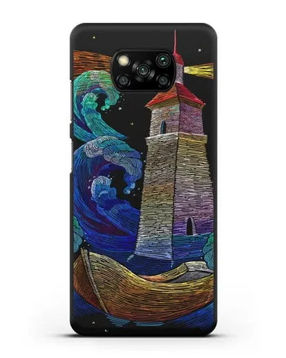 Чехол Маяк силиконовый для Xiaomi Poco X3