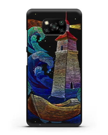 Чехол Маяк силиконовый для Xiaomi Poco X3 Pro