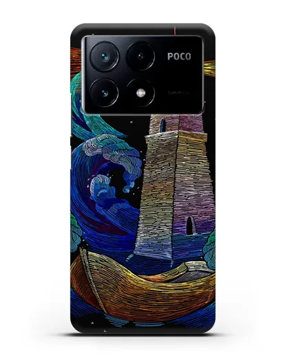 Чехол Маяк силиконовый для Xiaomi Poco X6 Pro
