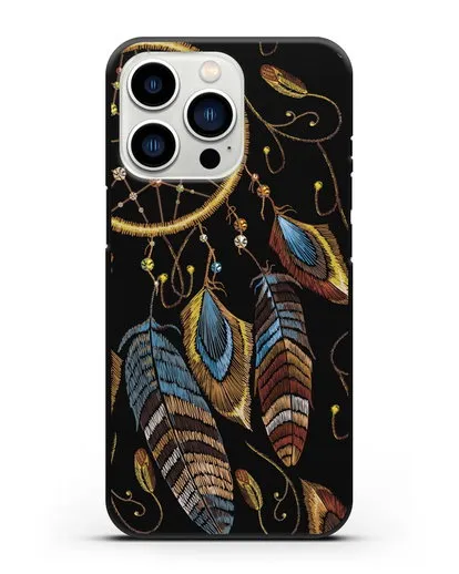 Чехол Ловец снов силиконовый для iPhone 13 Pro