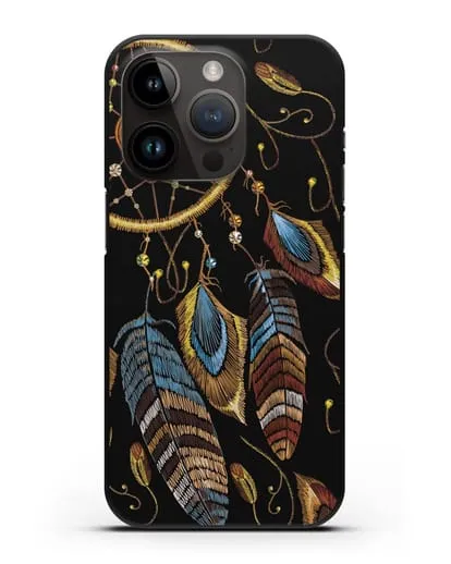 Чехол Ловец снов силиконовый для iPhone 14 Pro