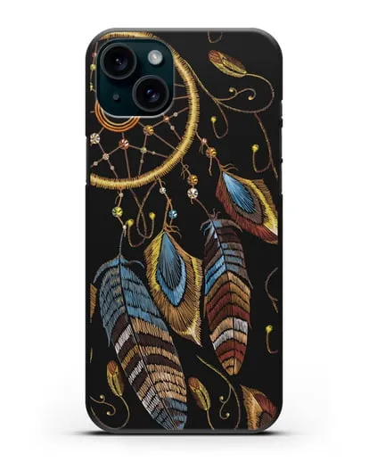 Чехол Ловец снов силиконовый для iPhone 15 Plus