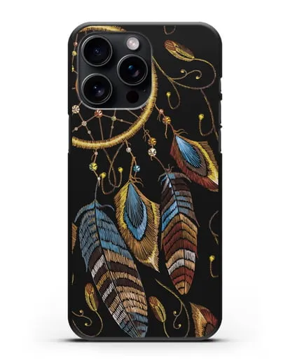 Чехол Ловец снов силиконовый для iPhone 15 Pro Max