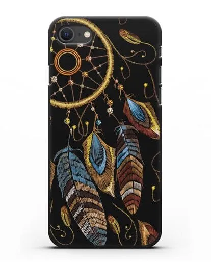 Чехол Ловец снов силиконовый для iPhone SE 2020