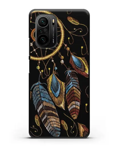 Чехол Ловец снов силиконовый для Xiaomi Poco F3 Pro