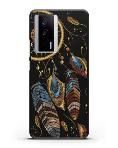 Чехол Ловец снов силиконовый для Xiaomi Poco F5 Pro