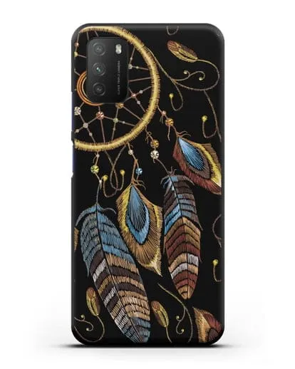 Чехол Ловец снов силиконовый для Xiaomi Poco M3