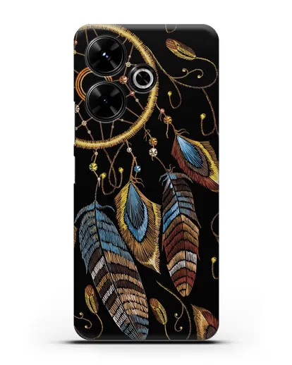 Чехол Ловец снов силиконовый для Xiaomi Poco M6