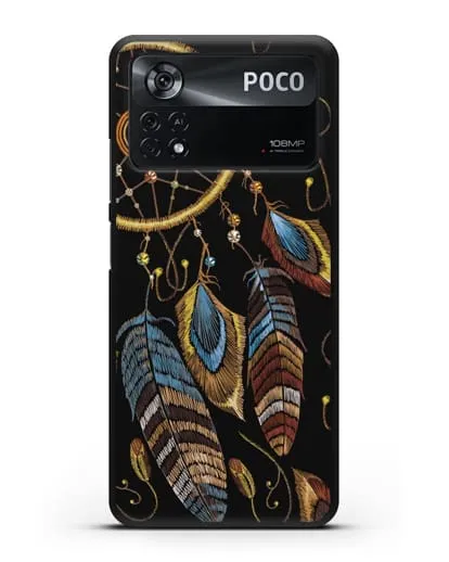 Чехол Ловец снов силиконовый для Xiaomi Poco X4 Pro