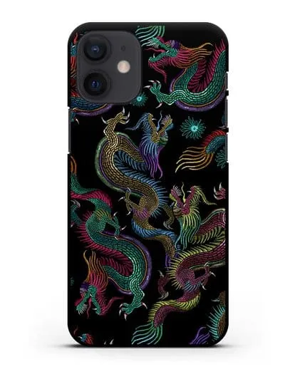 Чехол Дракон силиконовый для iPhone 12 mini