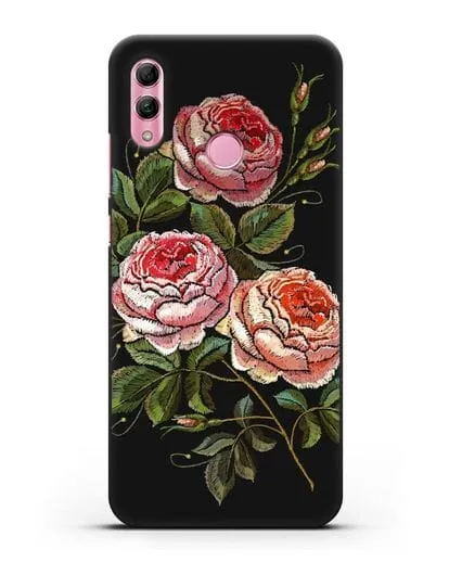 Чехол Розовые розы силиконовый для Honor 10 Lite