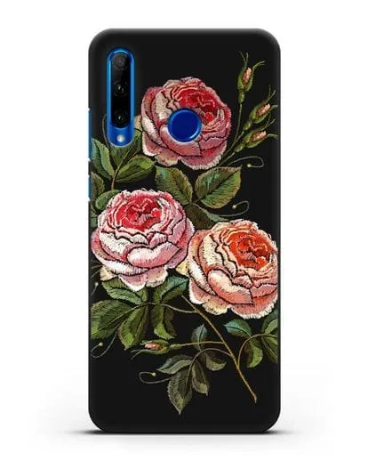 Чехол Розовые розы силиконовый для Honor 10i