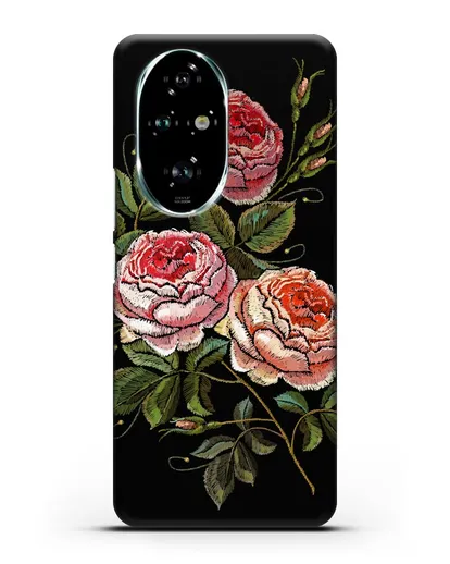 Чехол Розовые розы силиконовый для Honor 200 Pro