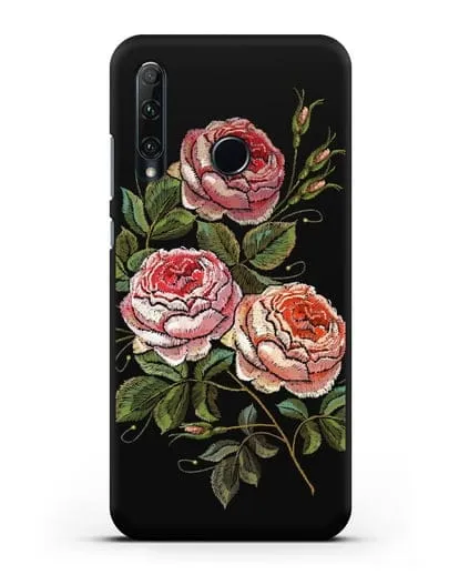 Чехол Розовые розы силиконовый для Honor 20e