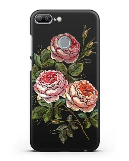 Чехол Розовые розы силиконовый для Honor 9 Lite